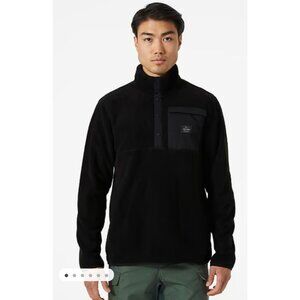 Helly Hansen Men's Maridalen Pullover Fleece Black Size XL Great Condition [jb]